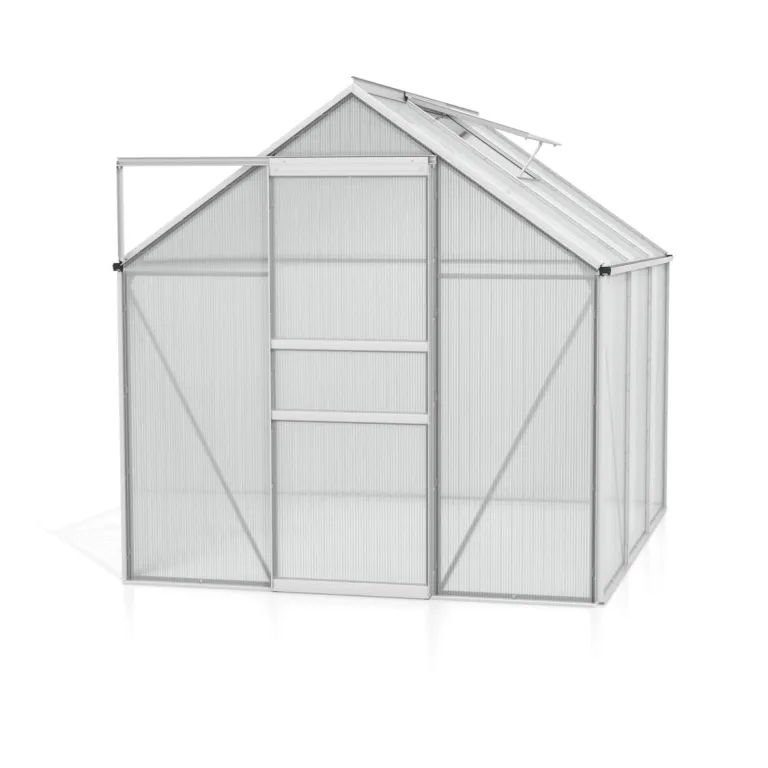 Vitavia Gewächshaus Calypso 4400", Aluminium eloxiert, 4,4 m², 6 mm HKP | Wetterfestes & stabiles Treibhaus | Perfekt für Gemüse & Pflanzen | Robust & langlebig – Bild 3