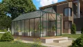 Vitavia Gewächshaus Mars 11500", smaragd grün, 11,5 m², 6 mm HKP | Wetterfestes & stabiles Treibhaus | Perfekt für Gemüse & Pflanzen | Robust & langlebig - Thumbnail 1
