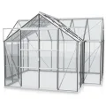 Vitavia Gewächshaus Sirius, Aluminium eloxiert, 3 mm ESG | Wetterfestes & stabiles Treibhaus | Perfekt für Gemüse & Pflanzen | Robust & langlebig - Thumbnail 9
