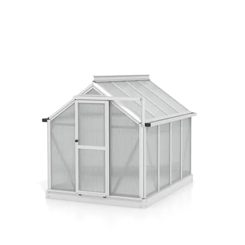 Vitavia Minigewächshaus Merlin, Aluminium eloxiert, HKP ca. 4mm | Wetterfestes & stabiles Treibhaus | Perfekt für Gemüse & Pflanzen | Robust & langlebig – Bild 8