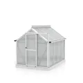 Vitavia Minigewächshaus Merlin, Aluminium eloxiert, HKP ca. 4mm | Wetterfestes & stabiles Treibhaus | Perfekt für Gemüse & Pflanzen | Robust & langlebig - Thumbnail 1