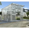 Vitavia Gewächshaus Aphrodite 11500", weiß, 11,5 m², 10 mm HKP | Wetterfestes & stabiles Treibhaus | Perfekt für Gemüse & Pflanzen | Robust & langlebig - Thumbnail 5