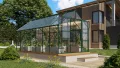 Vitavia Gewächshaus Mars 11500", smaragd grün, 11,5 m², 3 mm ESG | Wetterfestes & stabiles Treibhaus | Perfekt für Gemüse & Pflanzen | Robust & langlebig - Thumbnail 1