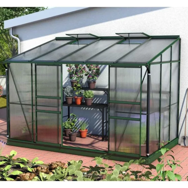 INNOLUX Gewächshaus Vitavia Ida 6500 Grün Polycarbonat 6 mm 201 x 324 H 222 cm – Bild 1