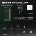 VIVOSUN Smart Growzelt Komplettset 80x80x160cm, WLAN-integriertes automatisches Grow-System mit 150W Vollspektrum-LED-Pflanzenlampe und effizientem Belüftungssystem mit GrowHub E42A+ Controller - Thumbnail 7