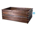 Greenspot - Hochbeet Holz - Kräuterbeet für Garten - 100x100 - aus Echtholz, Imprägniert - Gemüsebeet, Blumenbeet, Pflanzkübel XXL, Pflanzkasten - Timber Palisanderbraun Dunkel - Thumbnail 3