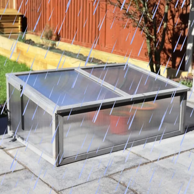 Garden Mile Großes Gartengewächshaus aus Holz mit 3 Etagen, robustes, transparentes Frühbeet für den Außenbereich, Polycarbonat, Gewächshaus, Garten, Gewächshaus, Outdoor, Blumen, Gemüse – Bild 6