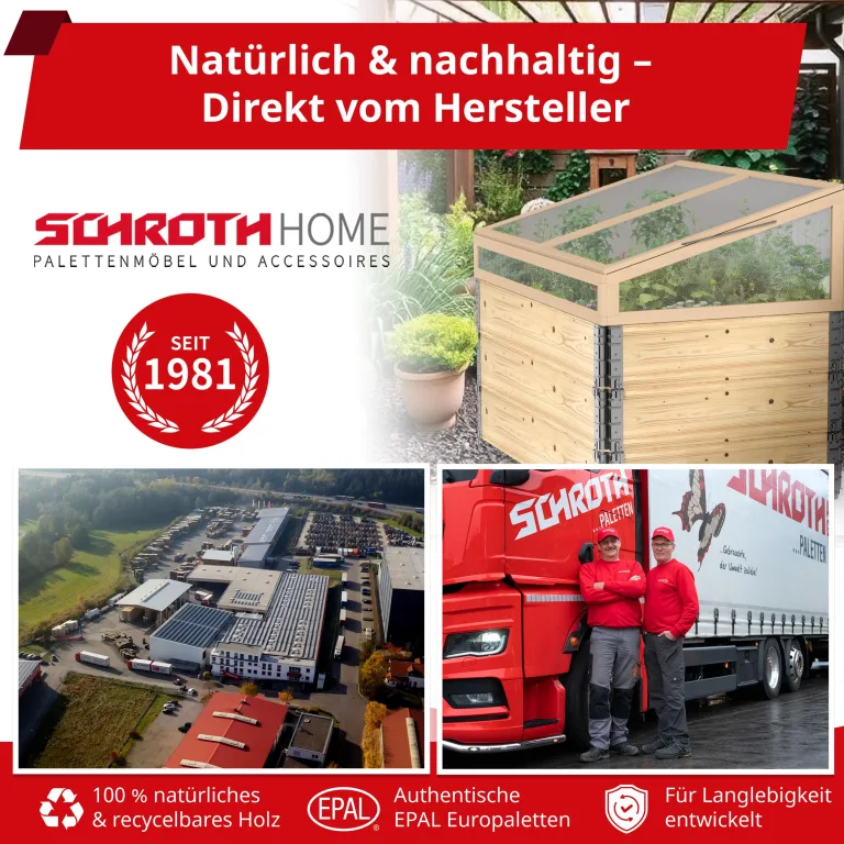 Schroth Home Frühbeete Hochbeete 120 x 80 x 100 cm – Frühbeet - Anzuchtgewächshaus - Hochbeet Abdeckung inkl. 3 Faltrahmen 120 x 80 x 20 (Frühbeet komplett) – Bild 7