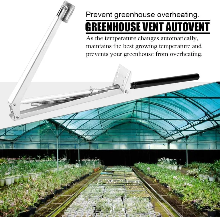 Automatischer Fensteröffner für Gewächshaus, Aluminiumlegierung Gewächshäuser Fensterheber Gewächshaus Vent Automatischer Öffner wärmeaktiviertes Lüftungsöffner Kit für Gewächshäuser & Frühbeete – Bild 2