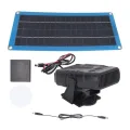 Solarpanel, Gewächshausheizung mit Solarpanel, Winterheizung für Geflügel, 30 W, Solarenergie-Kit zum Trocknen und Erhitzen, Ausfallzeiten - Thumbnail 10