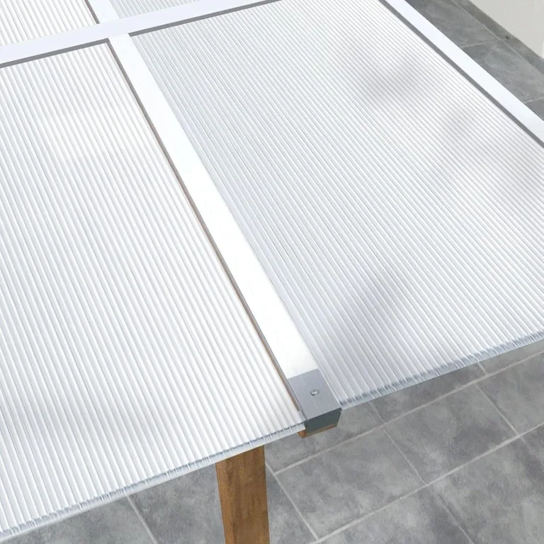 casa pura | Gewächshausplatten 14x | 60,5 x 121 cm - | Polycarbonat (PC) | Hohlkammerplatte - Doppelstegplatte (Transparent, 4 mm) – Bild 6