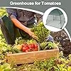 Greenhouse Tomatenhause für den Außenbereich – Mini-Gewächshausabdeckung, mobiler Schutz | Topfabdeckung im Freien, schützendes Blumentopfzelt für Tomaten, klein – Bild 3