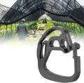 Kunststoff-Schattierungshaken für Gewächshaus, Carport, Veranda, Zaun mit Schattenstoffbefestigung, 100 Stück - Thumbnail 2