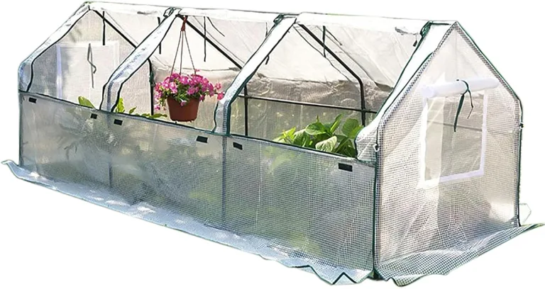 Anlehn-Gewächshaus Aluminium Mini für Tomaten – Bild 3
