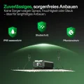 VIVOSUN Grow Lampe100W LED Pflanzenlampe, Vollspektrum Lumalight Lampe mit Hohem PPFD & Dimmfunktion, Intelligente Pflanzenbeleuchtung für Zimmerpflanzen, Growzelt, Gemüse & Blüte - Thumbnail 8