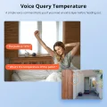 SONOFF SNZB-02WD IP65 Zigbee LCD Smart-Temperatur-Feuchtigkeitssensor, wasserdicht für Gewächshaus/Badezimmer, APP-Überwachung mit Diagrammen, flexible Installation - Thumbnail 5