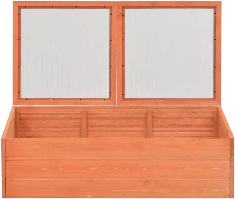 Haus & Garten, Möbel-Gewächshaus, Holz, 100 x 50 x 34 cm – Bild 5