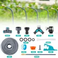 360° Automatisches Garten Bewässerungssystem, Tropfbewässerung mit Präziser Durchflussregelung, Sprinklersystem Kühlsystem für Gewächshaus, Hochbeet, Terrasse, Balkontopfpflanzen (30M) - Thumbnail 8