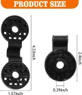 50 Stück Schattenstoff-Kunststoff-Clips aus Kunststoff, schwarz, Sonnenschutz-Clips für Gewächshaus, Outdoor, Garten, Anti-Vogelnetz, landwirtschaftlich, UV-beständig, Stoffzubehör - Thumbnail 4