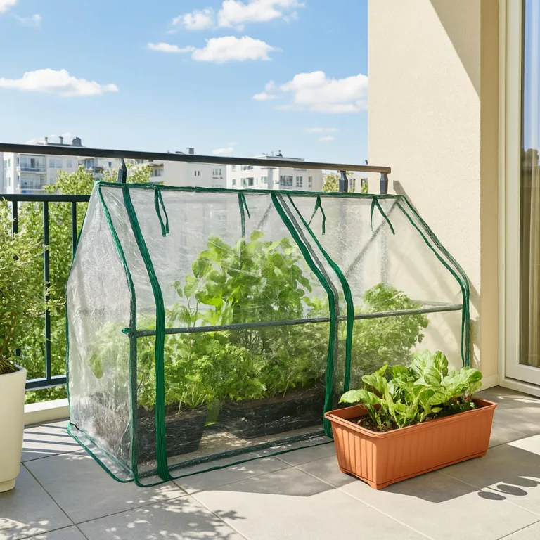Gardzen Mini-Gewächshaus, tragbares Frühbeet-Gewächshaus, für drinnen und draußen, kleines Gewächshaus für Samenstart und Pflanzenschutz, 182,1 cm (L) x 36,2 (B) x 42,5 (H) – Bild 5