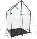 Gardzen Mini-Gewächshaus mit wasserdichtem Boden, tragbares Gewächshaus mit starkem Metallrahmen, kleines Gewächshaus für den Außen- und Innenbereich, 91,9 cm (L) x 91,9 cm (B) x 59,5 (H) - Thumbnail 1