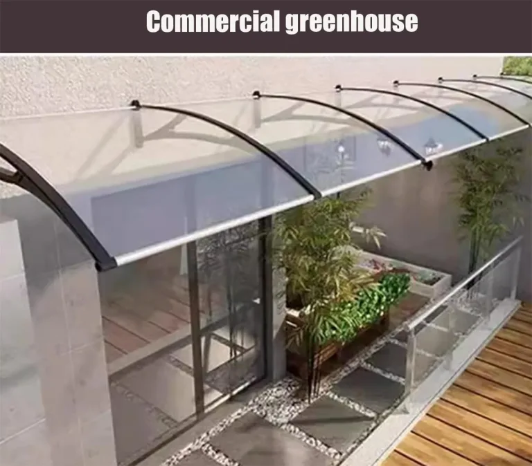 UV-beständige regensichere Polycarbonat-Dachplatten für Gewächshäuser Gewächshausdächer Kunststoffdächer für Garten, Landwirtschaft und Wintergärten(Size:3.28 Ft x 14 Ft,Color:0.8mm) – Bild 7
