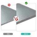 Kantenverschlussband für Hohlkammerplatten 5cm x 25m Antistaubband für Stegplatten Antidust Klebeband Gewächshaus Klebeband Anti Dust Tape für Gewächshaus Platten Doppelstegplatten Polycarbonatplatten - Thumbnail 4