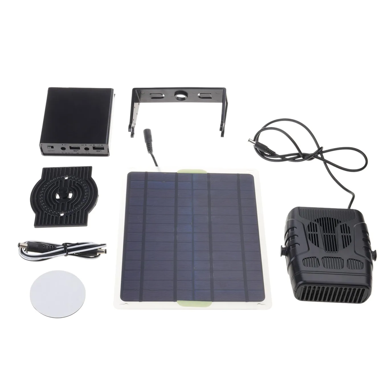 Solar-Raumheizung Kompakte Größe für den Außenbereich für Tierhäuser und Gewächshäuser Tragbares Solarpanel Kompakter Heizkörper - Bild 1
