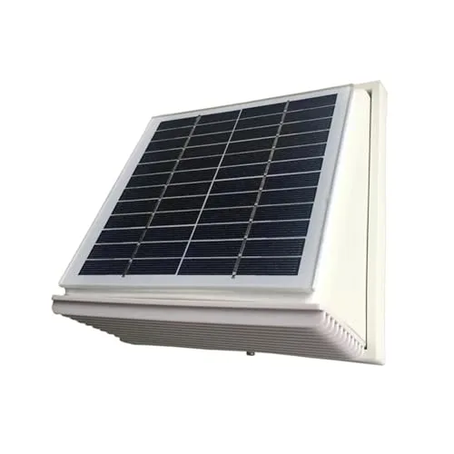 Dachventilator, 68CFM Plastiksolarventilator-Auszieher-Luftkanal-Durchmesser 120mm des Wand-Ventilator-2.5W for Hallen-Gewächshaus – Bild 6
