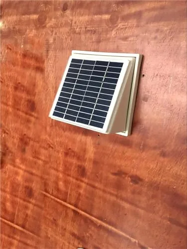 Dachventilator, 68CFM Plastiksolarventilator-Auszieher-Luftkanal-Durchmesser 120mm des Wand-Ventilator-2.5W for Hallen-Gewächshaus – Bild 8
