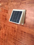 Dachventilator, 68CFM Plastiksolarventilator-Auszieher-Luftkanal-Durchmesser 120mm des Wand-Ventilator-2.5W for Hallen-Gewächshaus - Thumbnail 3