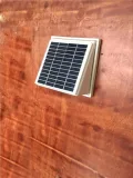 Dachventilator, 68CFM Plastiksolarventilator-Auszieher-Luftkanal-Durchmesser 120mm des Wand-Ventilator-2.5W for Hallen-Gewächshaus - Thumbnail 8