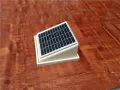 Dachventilator, 68CFM Plastiksolarventilator-Auszieher-Luftkanal-Durchmesser 120mm des Wand-Ventilator-2.5W for Hallen-Gewächshaus - Thumbnail 9