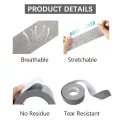 Hohlkammerplatten Kantenverschlussband, Anti Dust Klebeband für Stegplatten, Gewächshausdichtung, Gewächshaus Platten, Doppelstegplatten, Polycarbonatplatten (grau, 5cm x 25m x 1 rolle) - Thumbnail 3