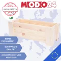 Pflanzkübel aus Holz, Hochbeet mit Schutzfolie, Kiefernholz Pflanzkasten Blumenkasten für Outdoor Garten Terrasse Balkon, Natürlich, Stabil & Dekorativ, 30x100x33 cm Farbe: Natur unbehandelt - Thumbnail 7