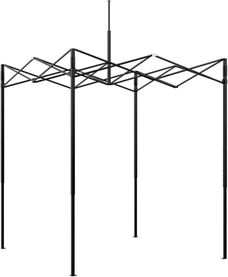 Gecheer Gewächshaus mit Dach Grün 200 x 200 x 300 cm Stahl, Gewächshaus Treibhaus Tomatenhaus Frühbeet Pflanzenhaus für Gurken – Bild 5