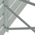 Hochbeet aus Metall Modulares Hochbeete-Kit Rostfreie Hochbeete für Garten aus Premium Zn-Al-Mg Hoch Gemüsebeet 320 x 40 x 77 cm Verzinkter Stahl Grau - Thumbnail 5