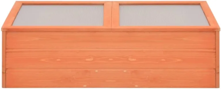 SKM Frühbeet Holz 100x50x34 cm,Heim & Garten,Rasen & Garten,Gartenpflege,Gewächshäuser,Braun,5.4 kg,170647 – Bild 1