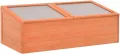 SKM Frühbeet Holz 100x50x34 cm,Heim & Garten,Rasen & Garten,Gartenpflege,Gewächshäuser,Braun,5.4 kg,170647 - Thumbnail 3