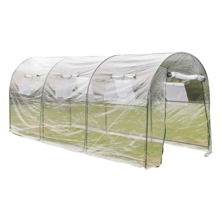 INLIFE Gewächshaus Groß & Mobil,Heim & Garten,Rasen & Garten,Gartenpflege,Gewächshäuser,Transparent,10.45 KG,40785 – Bild 2