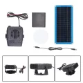 Solarheizsystem, Hühnerstallwärmer, Winterheizpanel, 30 W netzunabhängige Stromversorgung, erneuerbare Energie, Thermostation, Panel-Lösung für Scheune, Haustierhaus, Tierheim in kalten Jahreszeiten - Thumbnail 6