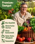 Bio Kräuter- & Gemüsesamen im 100er Set - 100 Kräuter- & Gemüse Samen für den einfachen Anbau im Garten, Balkon oder Hochbeet - Pflanzensamen - Saatgut - Thumbnail 3