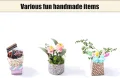Miniaturhaus | Gewächshaus Bauset mit Möbeln und Werkzeugkleber - Kreatives Holz Handmade Projekt für Zuhause - Deko für Zuhause und Wohnraum - Thumbnail 6