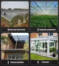 PC Polycarbonat 1 Mm Kunststoffplatten Mit UV-Schutz Bruchsichere Und Wärmedämmende Für Terrassendach Carport Wintergarten Gewächshaus(Size:0.5x2m,Color:1mm) - Thumbnail 9