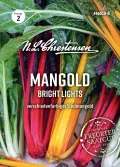 Chrestensen Mangold Bright Lights F1 Samen - Bunte Farbmischung Grün Rot Gelb - Blätter wie Spinat Stiele wie Spargel - Für Garten Beet - Beta vulgaris - Thumbnail 1