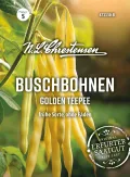 Chrestensen Saatgut Buschbohnen Golden Teepee Gluckentyp - Thumbnail 1