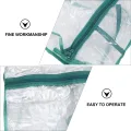 Homoyoyo Mini Gewächshaus Ersatz PVC Abdeckung Frostschutzhaube für Garten Transparentes Anti Freeze Cover Tragbares Pflanzenzelt für Balkon Garten Terrasse Schutz vor Sonne und Kälte - Thumbnail 8