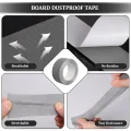 Kantenverschlussband für Hohlkammerplatten, 5cmx25m Klebeband Doppelstegplatten Antidust Schimmelschutz, Antistaubband für Gewächshaus Platten Polycarbonatplatten - Thumbnail 3
