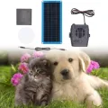 Solarheizung für Gewächshaus, Tragbarer Auto-Solarpanel-Heizer für den Winter, Solarheizungen für Hühner, Kleine Gewächshausheizungen (A) - Thumbnail 7