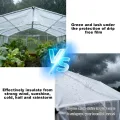 Transparent Gewächshausfolie, Extra Dick Polyethylenfolie, Reißfest Gartenfolie, Gewächshaus Folie für Treibhaus Tomatenhaus Gartenarbeit(Size:4x15m) - Thumbnail 6